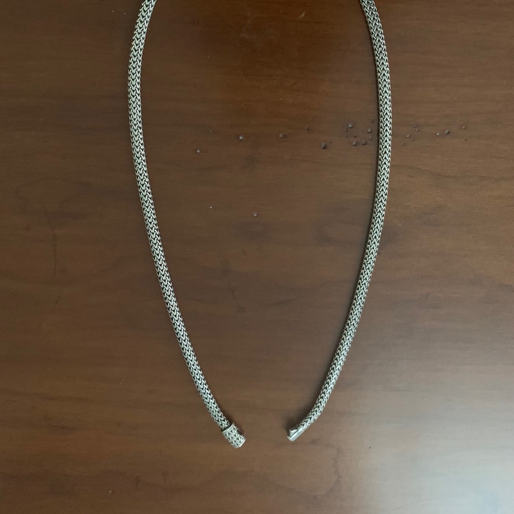 John Hardy Classic Woven Chain Necklace 20”